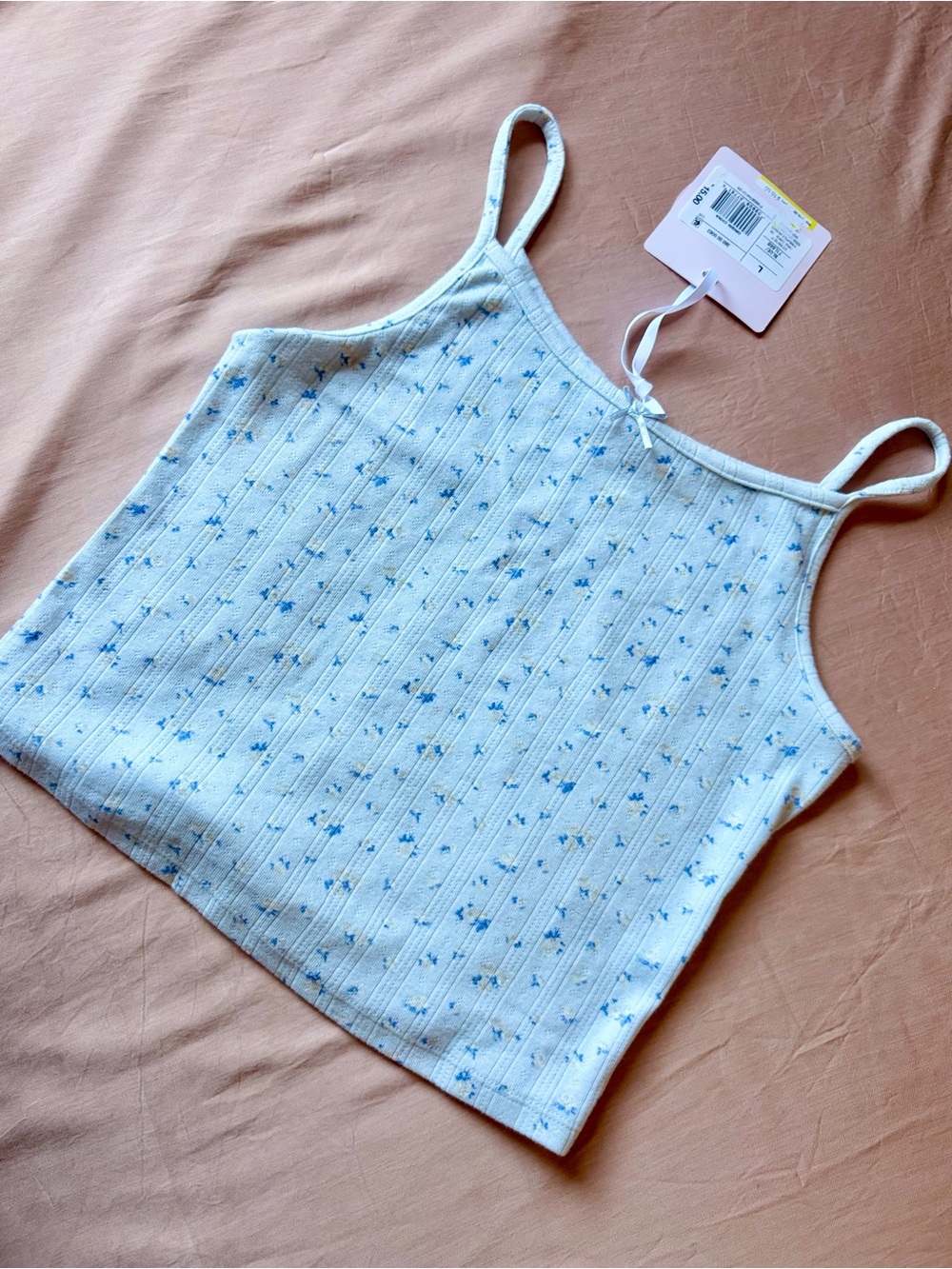 LoveShackFancy x Target Girls Luna Everblooming Rosettes Ditsy Pointelle